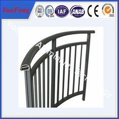 Anodized Aluminium Hand Rail Stairs, Aluminum Balcony Railing