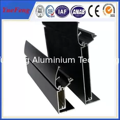 Durable aluminum alloy for menu light box profile with black anodizing