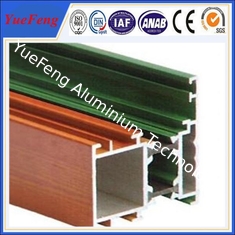 6063 Aluminum Alloy Extrusions commercial aluminum doors profiles For decoration