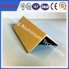 High Quality decorative aluminum extruded angle profile 6063 t5 made in china