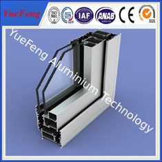 China Sliding open style and double glazed Aluminum Profile sliding windows supplier