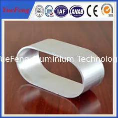 China Industrial use 6063 natural color Oval Aluminum Extrusion of anodizing supplier