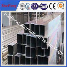 High technical shaped flat aluminium tube, aluminium tube(pipe) profile supplier in china