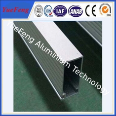 China clear anodized aluminum profile manufacturer supply aluminum pipe