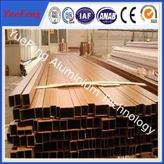 Hot! Woned extruded aluminium moldings plant milled extrusion aluminium square tube profil