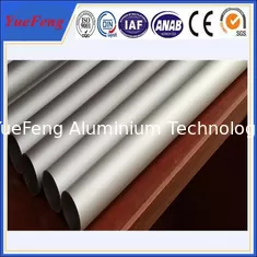 China Polishing/anodized/electrophoresis aluminium pipes tubes rectangular aluminum tube supplier