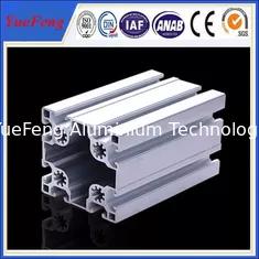 China Matt Silver Industrial custom aluminum extrusion supplier(ISO manufacturer) supplier