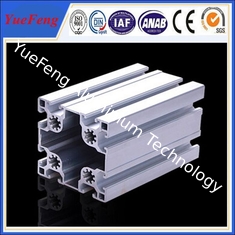 Matt Silver Industrial custom aluminum extrusion supplier(ISO manufacturer)