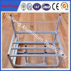 custom aluminum extrusion computer cases, china aluminum frame for natural anodized