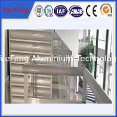 6063T-5 aluminium extrusiom profile,aluminium handrail made in china wholesale