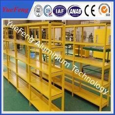 HOT! China factory oversea wholesales powder coated aluminum profiles for shelves