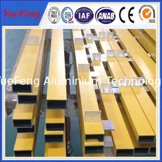 China Hot! aluminum profile tube factory, OEM color painting aluminum tube aluminium alloy supplier