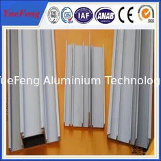China 6061 T6 powder coating finish aluminum slatwall panel,Custom aluminum profile for pergolas supplier