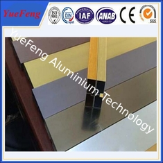 hot selling! extruded aluminum channel / aluminum glass channel OEM