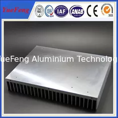 China Industrial aluminum radiator profile /anodized aluminum extrusion heatsink for industry supplier