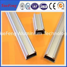 Anodized matt aluminium profile accessories for led,aluminium extrusion for led tube