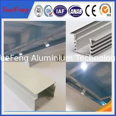 China NEW!OEM led aluminum profile, aluminium profile 6063 white anodizing aluminium extrusion supplier