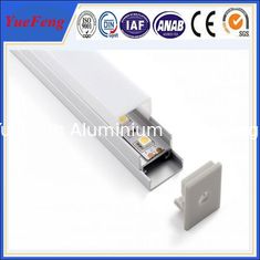 China Good! ISO 9001 quality certification LED strip profile aluminum, led profiles with cover supplier