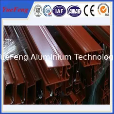 Wonderful profil aluminum with dervise colors, aluminium profile powder coating line