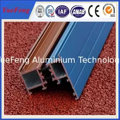 China aluminium sliding doors accessories profile,powder coating aluminium profiles