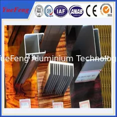 China aluminum suppliers 6061 t6 / sand blasted aluminium extrusion supplier