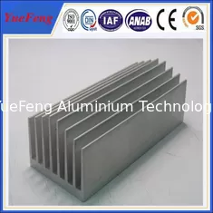 China Aluminium extrusion for industrial supplier , Anodized Extruded Aluminium Heatsink supplier