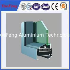 China aluminum window frames price/aluminium window making materials, price of aluminium windows supplier