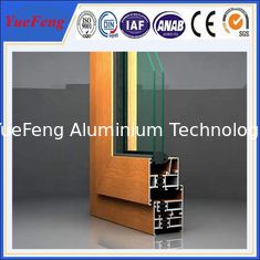 China powder coated aluminium extruded profiles,extruded aluminum window profile/oem supplier