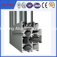 China New! 80 styles wooden aluminum doors for external profile, aluminium sliding door profile supplier