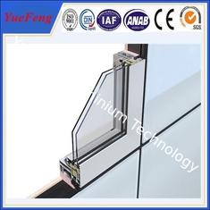 Aluminium section 6063 extrusion profiles,standard size aluminium door and windows frame