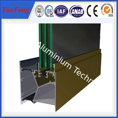 Hot! 98% pure alloy 6063 aluminium extrusion profile maked aluminum residential doors