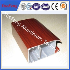 supply wooden transfer printing aluminium extrusion,thermal break aluminium window profile