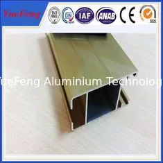 China price of aluminium sliding window extrusion frame, aluminum rail for windows and doors supplier