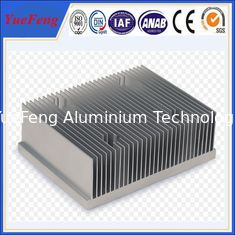China New arrival! extruded aluminum sinks/ aluminum radiator fins short cut aluminum profile supplier