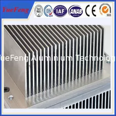 Aluminium industrial profile extrusion, Aluminium fin radiator, aluminium heat sink