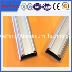 China New!Led aluminum extrusion,silver white aluminium tubes anodized,led strips shenzhen supplier