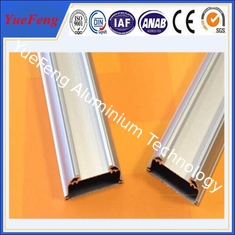 New!Led aluminum extrusion,silver white aluminium tubes anodized,led strips shenzhen