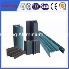 China wood grain aluminum extrusion profil manufacture, painted aluminium profile frame factory supplier
