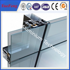 aluminium curtain wall profiles supplier, aluminium extrusion for glass curtain wall