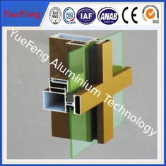 aluminum profile for buildings materials, aluminum extrusion for curtain wall decoration