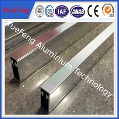 Hot! OEM polish shiny aluminum extrusion profile factory, 4 um polished aluminium tube