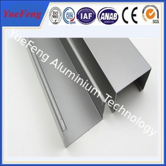 high quality industry aluminium profiles, 6063 t5 aluminum channel extrusion