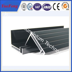 supply aluminum angle extrusion, high quality solar panels supporting rod aluminium profil