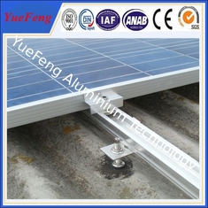 Factory price, roof/ tile roof solar mounting structure, AL rail,glazed tile, clamps