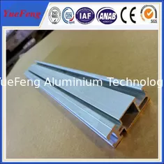 China Solar panel mounting aluminum rail solar mounting rail, solar rails anodized aluminium supplier