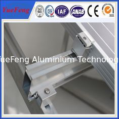China Aluminum Solar Rail Mounting Structures, solar panel mounting aluminum rail supplier