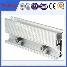 Aluminum extrusion for solar pannel mounting aluminium profile guide rail