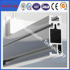 Anodized aluminum extrusion profiles for solar system, solar mounting aluminium rails