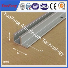 Poster rail aluminium, very cheap aluminium profile anodized aluminium rails extrusion