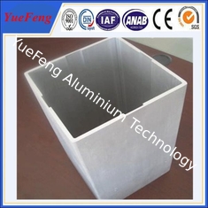 China 6063 t5 extruded aluminum profiles prices factory / Aluminium square tubular profile supplier